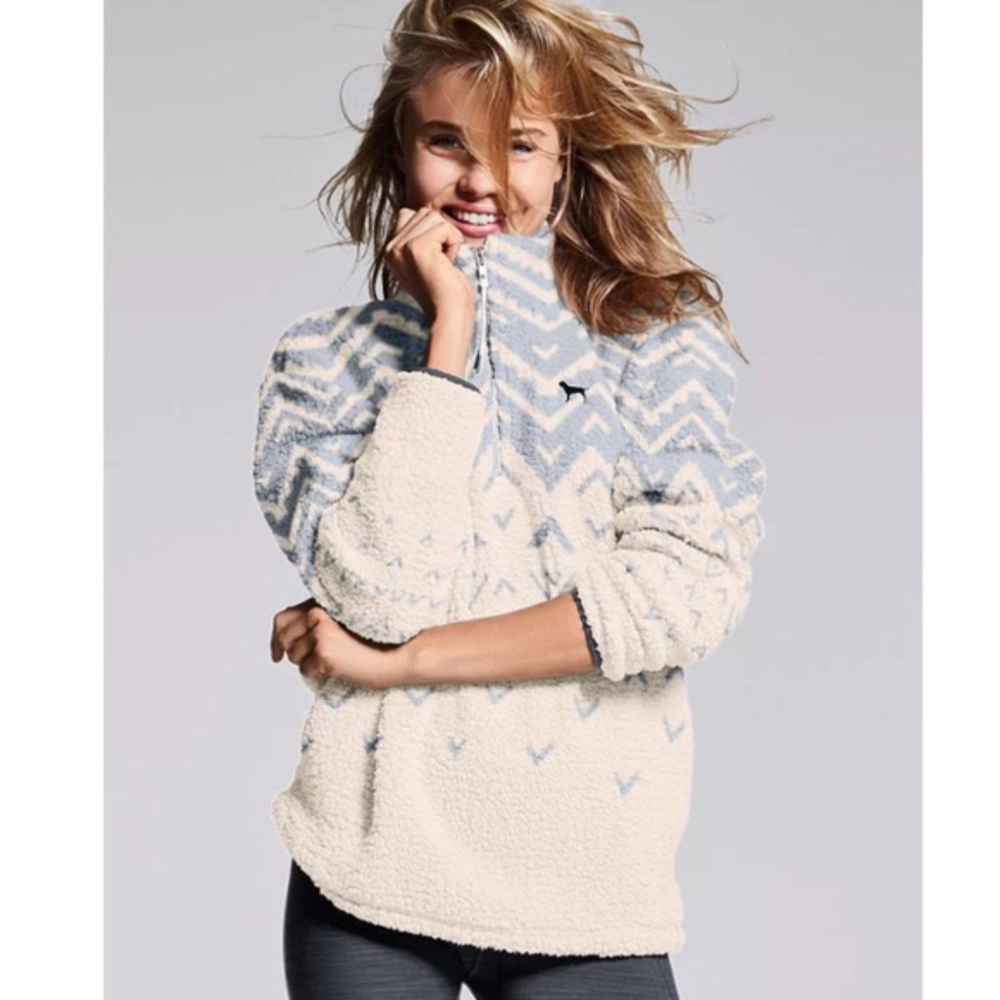 PINK Sherpa Jacket
